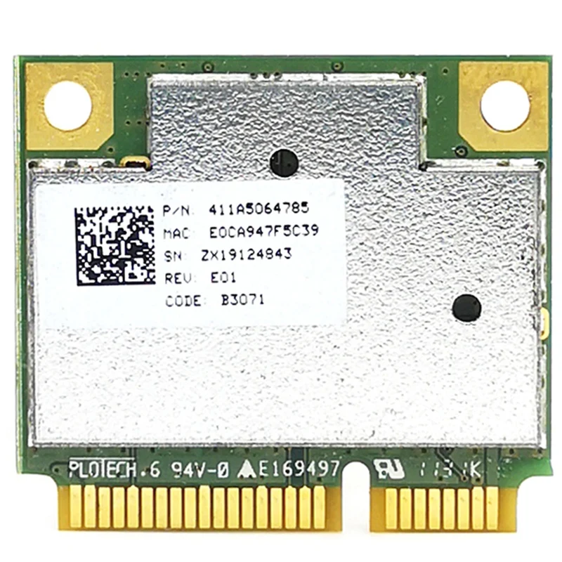 AAAJ беспроводная сетевая карта Atheros AR9832 AR5BHB116 2 4/5 ГГц один чип 300 Мбит/с 802.11N MINI PCI E Wi