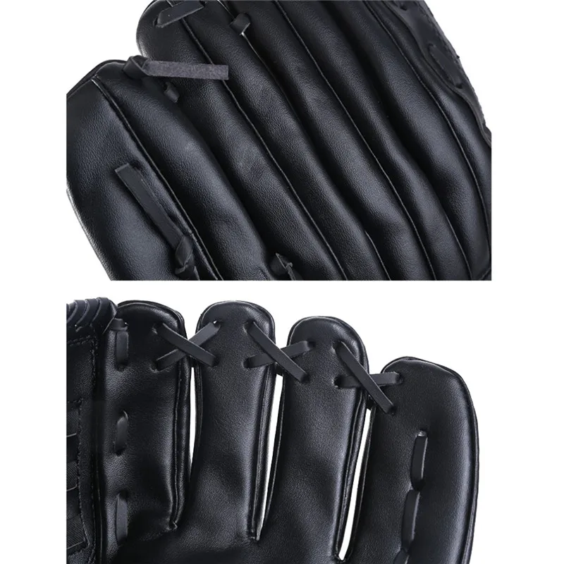 Baseball Gloves Outdoor Sports Baseball Left Hand Glove Softball Practice Equipment Size 10.5/11.5/12.5 for Adult Man Woman Train