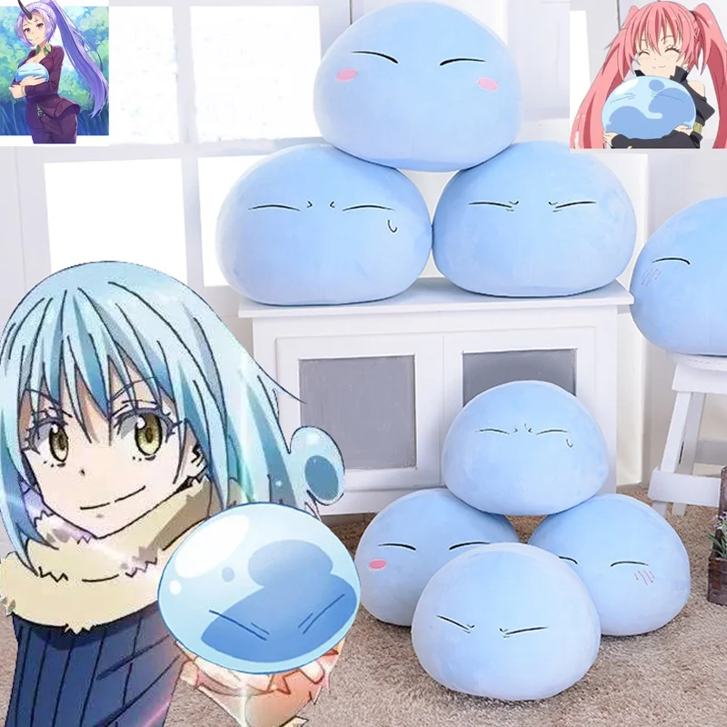 That Time I Got Reincarnated As A Slimes Rimuru Tempest Cosplay Prop Bing Slime Stuffed Animal Doll Pillow Toy Gift