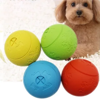 

Pet Accessories Dog Toy Leakage Food Ball Tooth Training Round Shape Biting Resistant Pet Toy