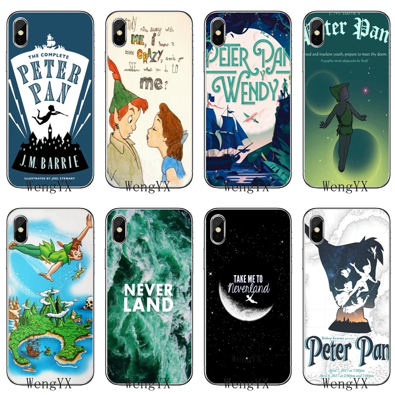 Мягкий чехол Питер Пэн Take me to neverland для Xiaomi Mi 9 9t CC9 CC9e 8 SE pro lite Redmi note 7 7A k20 2 3 |
