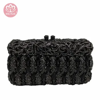 

Chi Belle shining crystal handbag Rhinestone Diamond Wedding Evening Clutch Bags