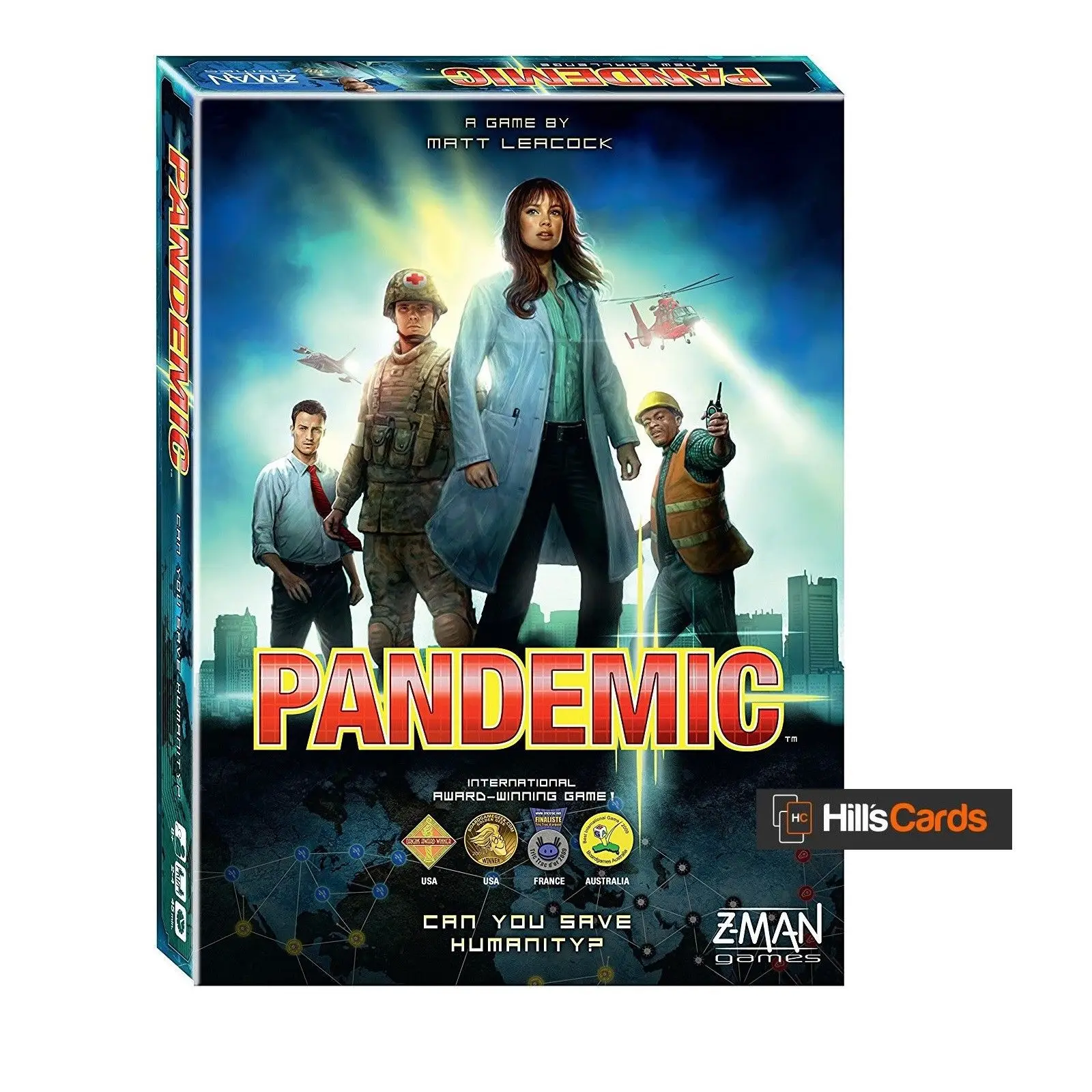 

Hot Selling Pandemic Plague Crisis Marines All English Version Board Game Chess Game
