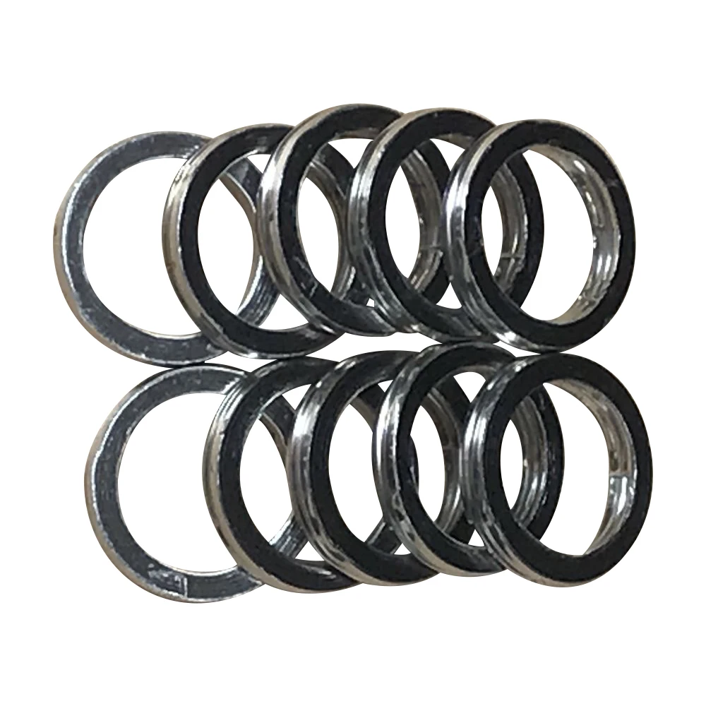 

10pcs 39X30X5 Exhaust Pipe Muffler Gasket for ATV Mower Generator Motorcycle