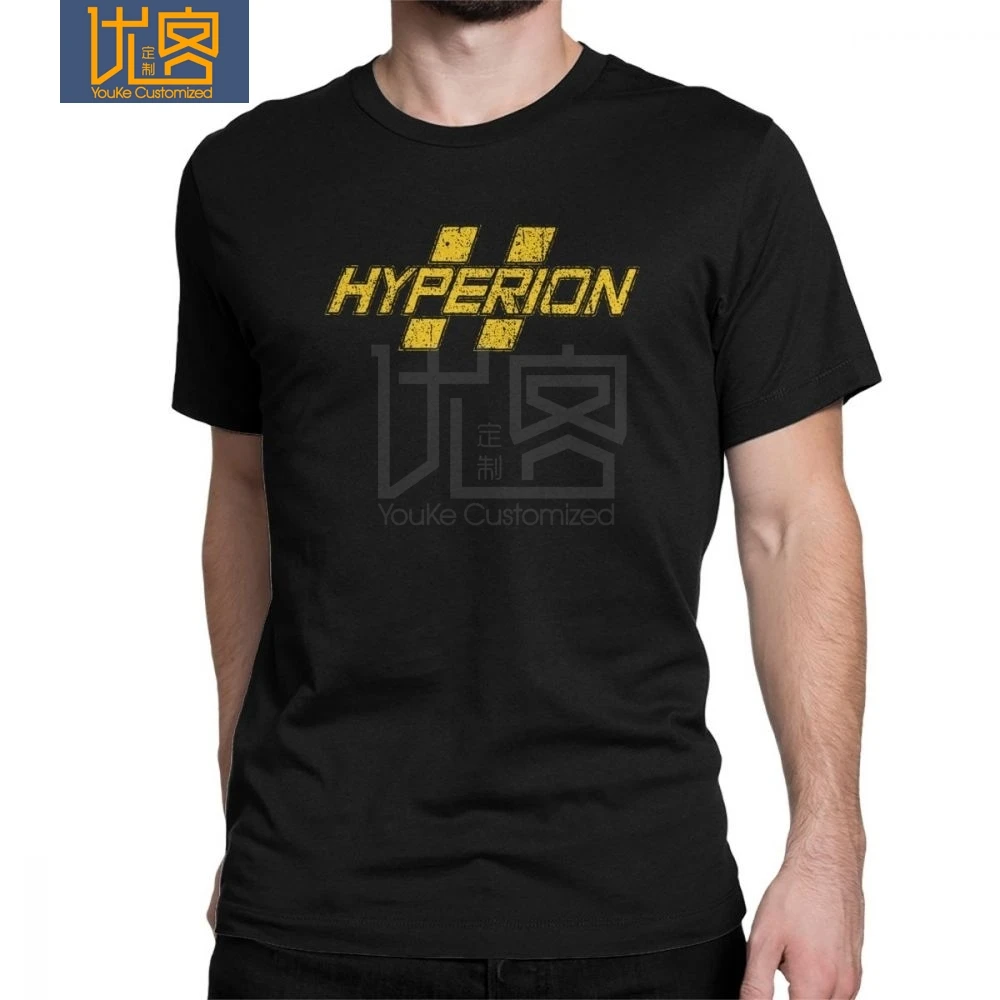 Hyperion borderland мужские футболки командная игра оружия повседневные короткий рукав