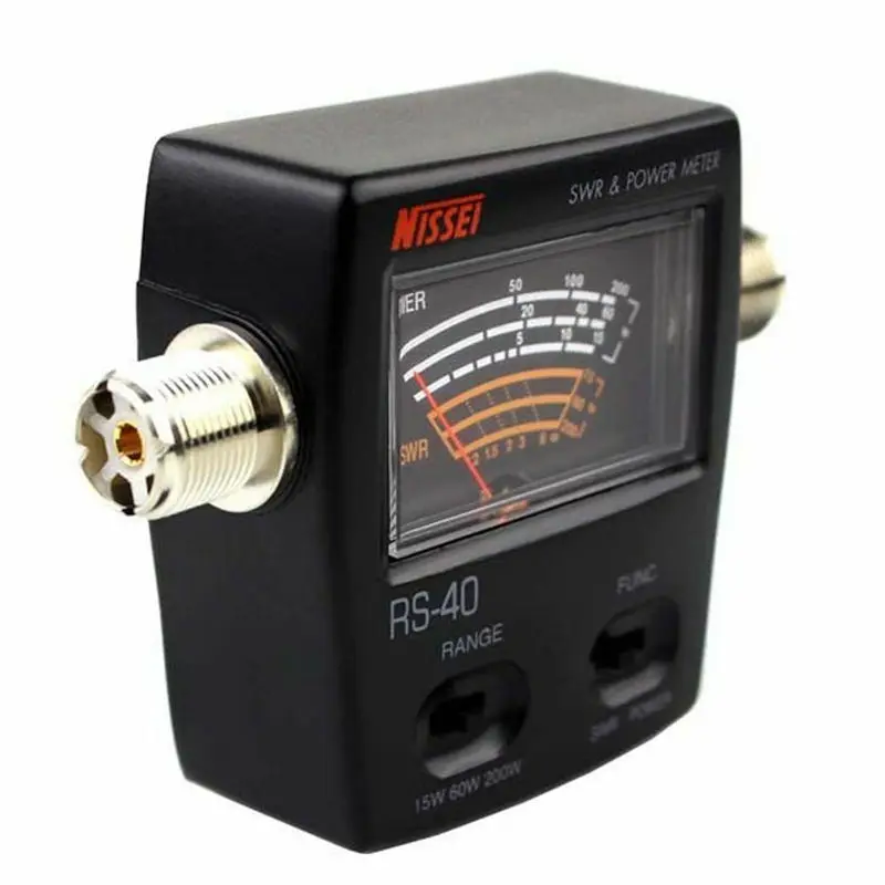  Promotion--Rs-40 Swr/Power Meter 140-150Mhz 430-450Mhz 200W For Walkie Talkie Nissei