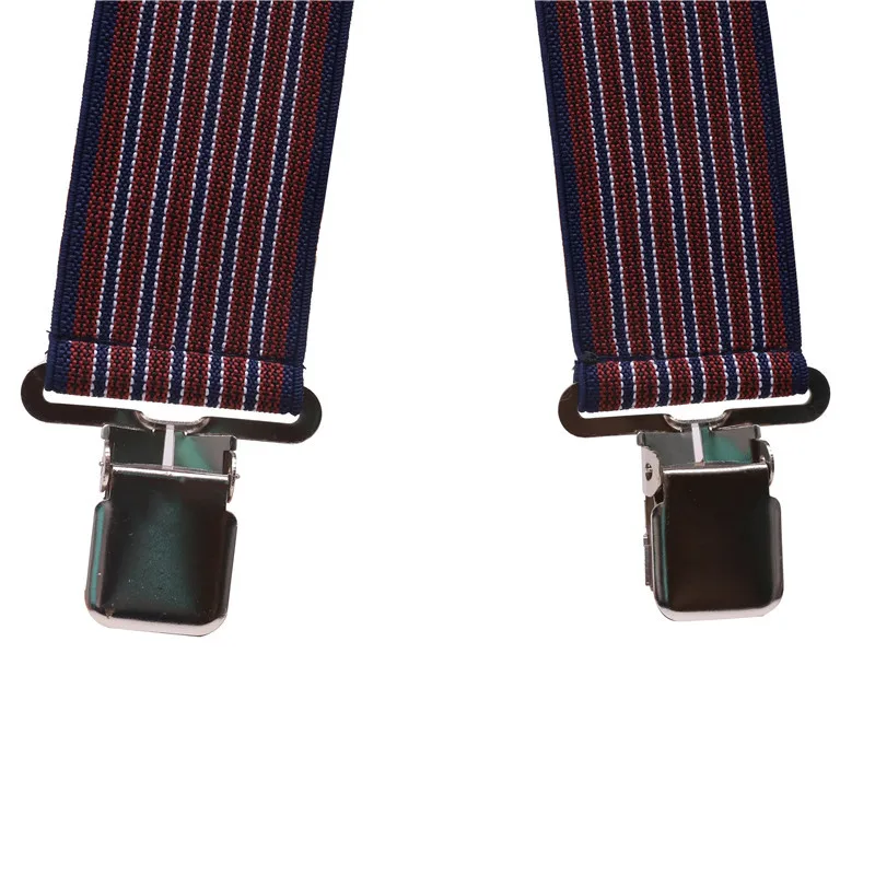 130cm Extra Long Suspenders Plus Size Men Pants X Back Strong Clips 5cm Width Braces With X-back Trousers Man Braces Strap
