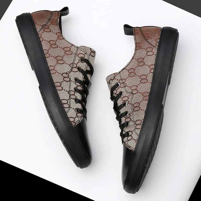 Г. Кроссовки из натуральной кожи, размеры 36-45 Роскошная модная женская обувь с буквенным принтом мужская обувь на плоской платформе Tenis Masculino zapatillas hombre 0012