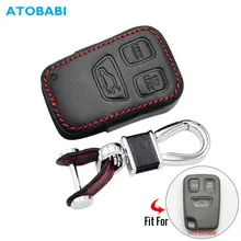 3 кнопки кожаный чехол для ключей для автомобиля Volvo S40 S70 S90 V40 V90 C70 умный пульт дистанционного управления брелок крышка протектор сумка авто аксессуары