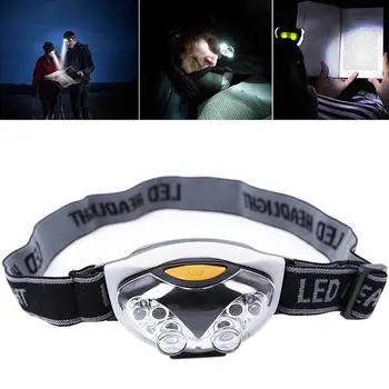 

Headlight Headlamp Red Light Camping Sporting Goods Running Head Torch Lamp 3.0modes WaterResistant Hiking Bicycle Bike Fishing