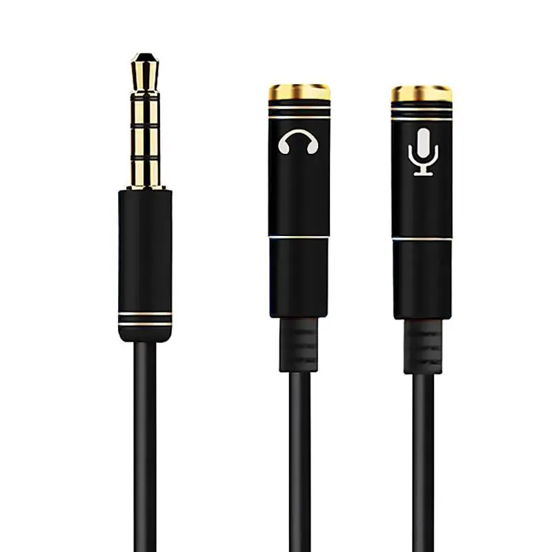 3.5mm Microphone Aux Cable PC Laptop 1 