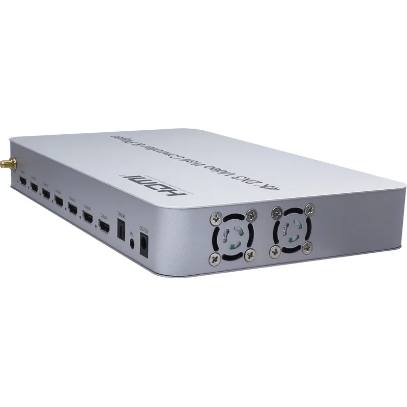 US $266.38 4K 1080P 60Hz 2x3 Splicer 2x2 3x3 Splicing Display Processor HDMI USB Player Video Wall Controller Fitfor KVM USB Mouse Keyboard