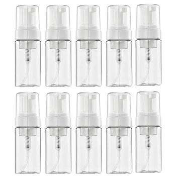

10pcs Portable Sparkling Bottles Makeup Pump Bottle Empty Bottles Transparent Subpackaging Bottle for Daily Use (100ml)