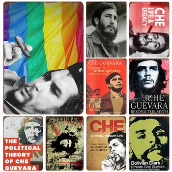 

Cigar Guevara Metal Sign Plaque Metal Vintage Pub Tin Sign Wall Decor for Bar Pub Club Man Retro Garage Wall