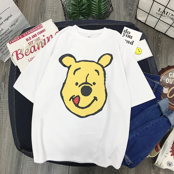 Harajuku Women T-shirts New 2020 Summer Funny Letter Print Hip Hop Loose T-shirt Girls Student Streetwear Casual Lady Tops Tees