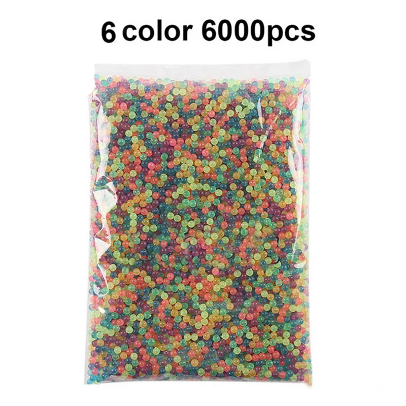6000pcs DIY Water Magic Beads Toys For Children Animal Molds Hand Making 3D Puzzles Kids Educational Toys Spell Replenish Beans
