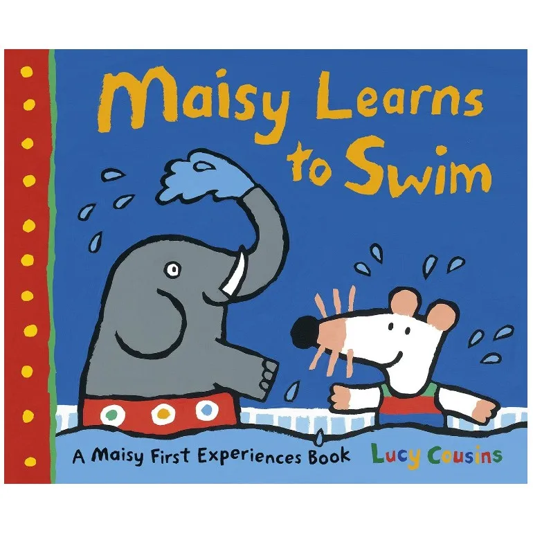 Maisy учится плавать первый опыт английская история книга для картин дети