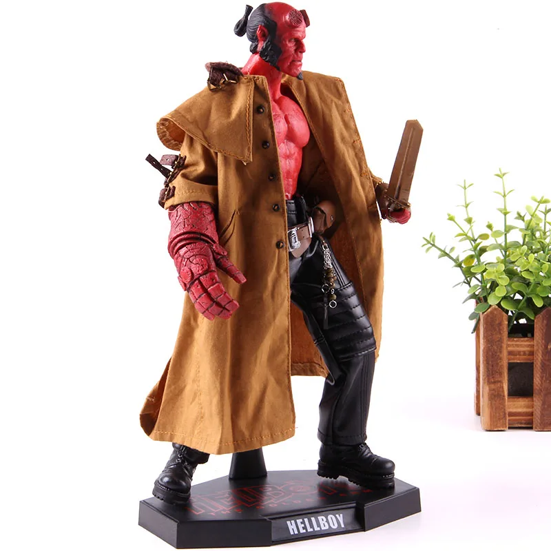 Skup Gorące zabawki Hellboy II 2 złota armia Hellboy rysunek PVC Movie figurki zabawka model do kolekcjonowania lalki dla chłopców