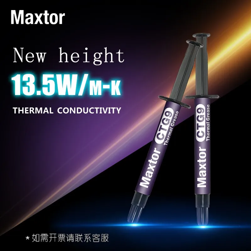 Maxtor CTG9 13.5W/mkThermal Paste Laptop PC Motherboard Desktop CPU GPU Cooler Heatsink