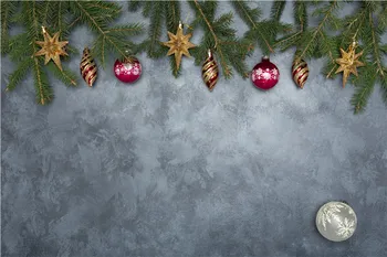 

SHUOZHIKE Vinyl Custom Christmas Photography Backdrops Prop flower and Wood Planks theme Photo Studio Background W191023-06589