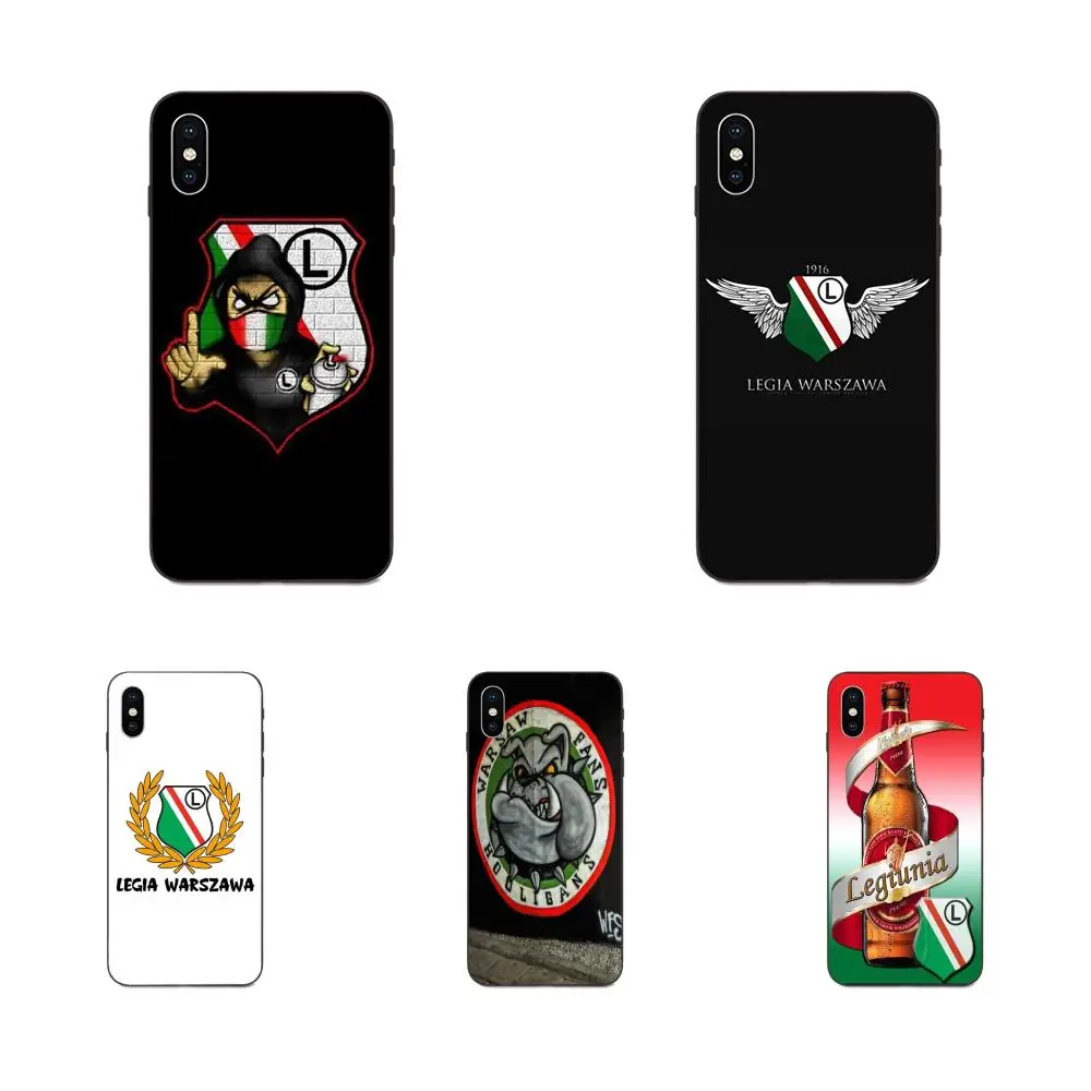 Футбол Легия Варшава Польша для Galaxy A3 A5 A6 A6s A7 A8 A9 A10 A20E A30 A40 A50 A60 A70 A80 A90 плюс крышки из ТПУ