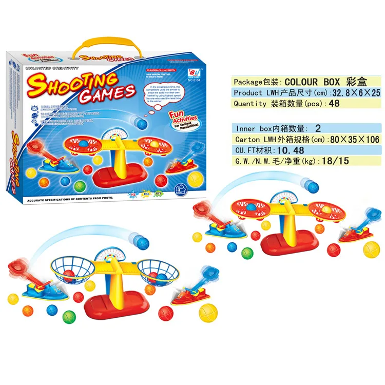 Tabletop Game Toy Finger Catapult Basketball Shooting Game Parent And Child Interactive Guess Licensing Play Hamster Educational