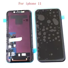 Для iphone 11 A2221 A2111 A2223 ЖК-дисплей+ сенсорная панель стекло дигитайзер замена запасные части 6," для iphone 11 экран