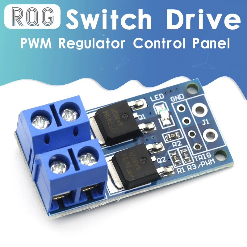 10 x 15A 400W MOS FET Trigger Switch Drive Module PWM Regulator Control Panel 