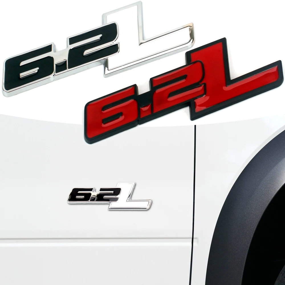 3D наклейка на боковую талию F-150 6 2 л для Ford Chevrolet Cadillac Hummer Camaro ESCALADE F150 H2 с логотипом