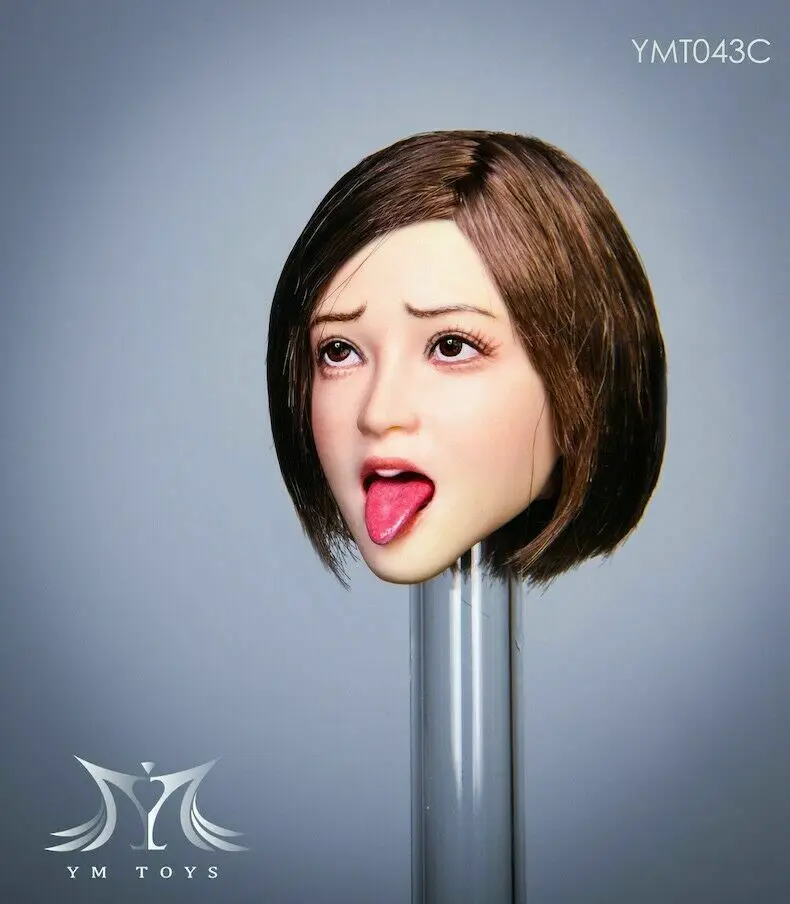 Details about   YMTOYS 1/6 Tongue Out Head Sculpt YMT043 Fit 12" Female PH TBLeague Body Presale 