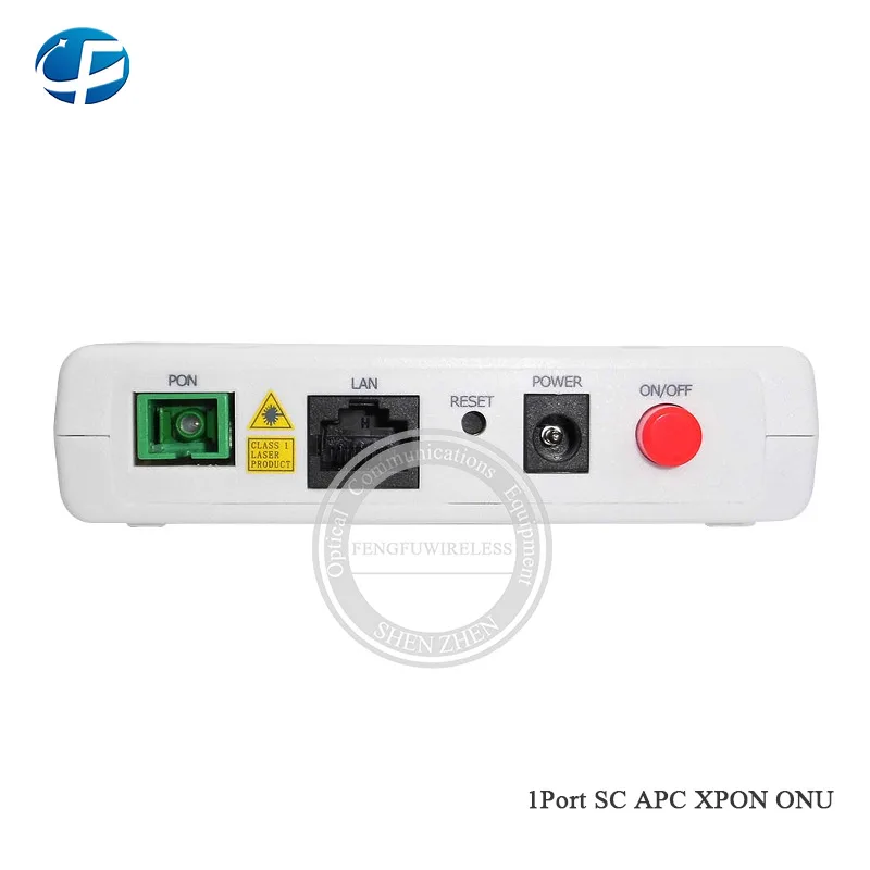 10 шт. 1 г 1 порт XPON APC ONU ONT одномодовый FTTH волокно оптика маршрутизатор olt английский интерфейс