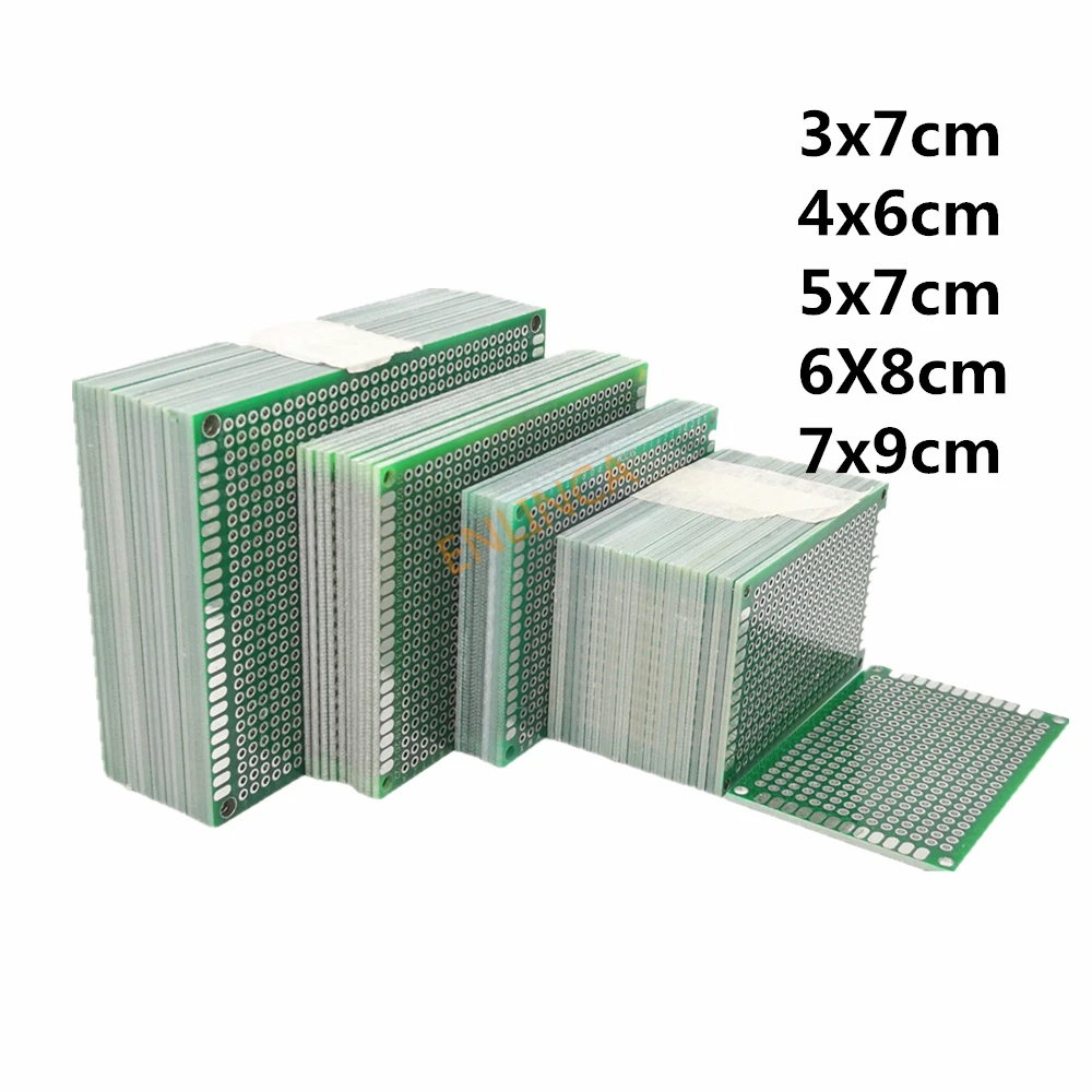 5 шт./лот 3X7 4x6 5x7 6x8 7x9 двухсторонний прототип печатной платы печатная плата для |