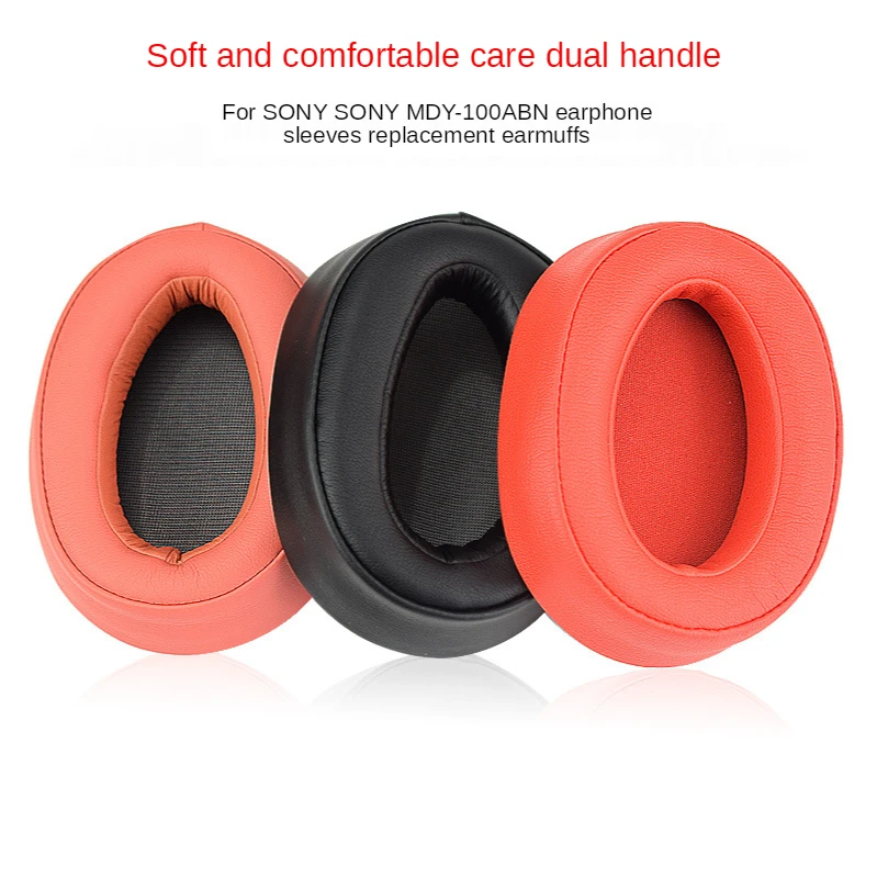NUNUVV Nuovi Arrivi Sostuzione Cuscinetti Auricolari In Pelle Proteica Più Morbida Per Sony WH-CH500 / WH-CH510 Paraorecchie Per Cuffie Vestibilà Perfetta - Foto 1