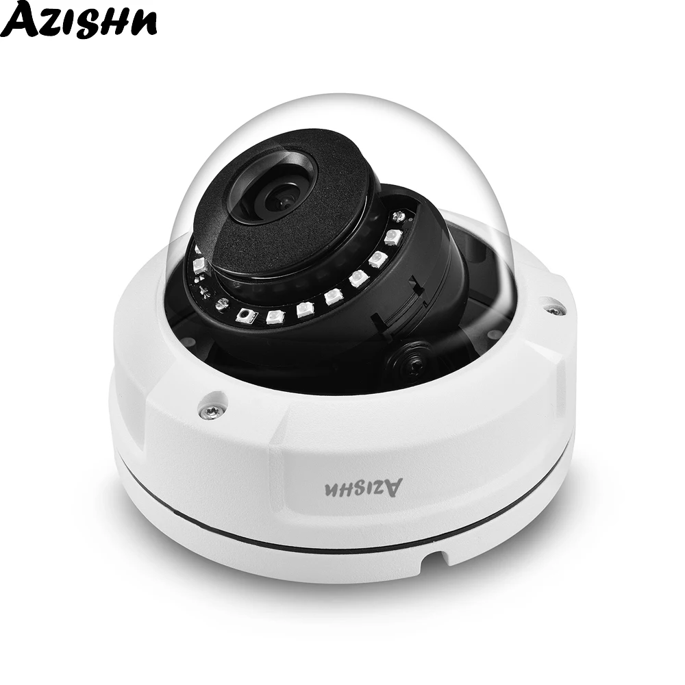 AZISHN безопасность ip-камера c технологией питания poe 5MP H.265 SONY IMX335 сенсор Открытый IP66 водонепроницаемый ночного видения камера видеонаблюдения