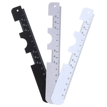 

Eye Ophthalmic Tool Stainless Steel Handle Eye Occluder Optometry PD Ruler Pupil Distance Measuring Tool Eye Care Tools