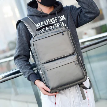 

New Men's Computer Backpack Fashion Large Capacity Business Travel Backpack Nylon Waterproof Casual Computer Bag
