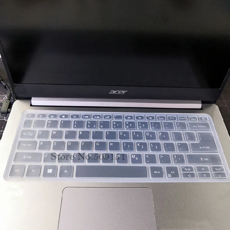 13,3 дюймов Чехол для клавиатуры ноутбука Защитная пленка для acer Swift SF113 S5-371 SF514 SF5 SWIFT 5 swift 3 Aspire S13 14 SF314 спин-5 - Цвет: Clear