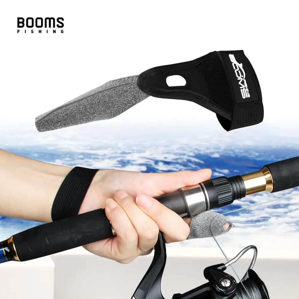 

Booms Fishing FG1 Single Finger Protector Fly Fishing Gloves Non-Slip Breathable, Surf Casting Glove Fishing Tools Accessories