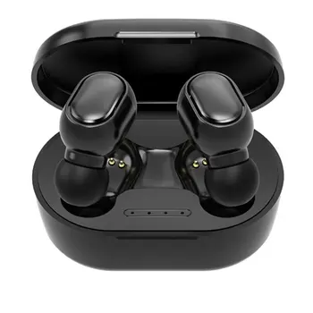 

Bluetooth 5.0 Earphone Stereo Wireless Earplugs HIFI Voice Sport Earphones Handsfree Gaming Headset with Mic for Phone
