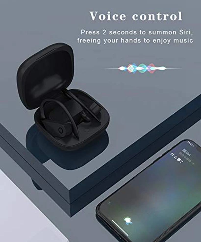 9D стерео наушники Bluetooth V5.0 наушники TWS Handsfree наушники Спортивная Музыкальная гарнитура с зарядной док-станцией Беспроводная зарядка