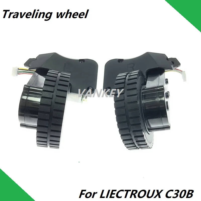 Reisen Caster Rad mit Motor für LIECTROUX C30B Roboter-staubsauger Ersatzteile Rad Motor Lett und Rechts Rad Reisen Caster Rad mit Motor für LIECTROUX C30B Roboter-staubsauger Ersatzteile Rad Motor Lett und Rechts Rad