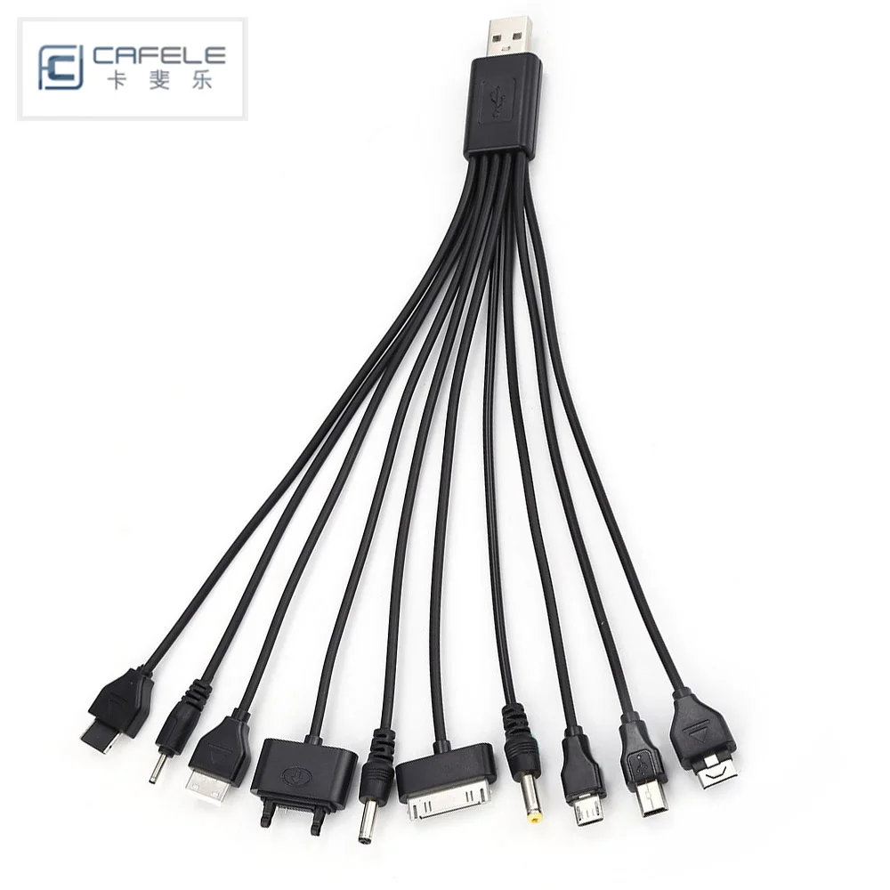 

10 In 1 Universal Portable Multi-function USB Charging Cable Compatible for xiaomi Usb Micro Usb Cable Android Charger Cable
