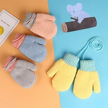 От 2 до 6 лет зимние теплые и средние Детские перчатки для мужчин и женщин детские перчатки для детского сада детская перчатка для младенца