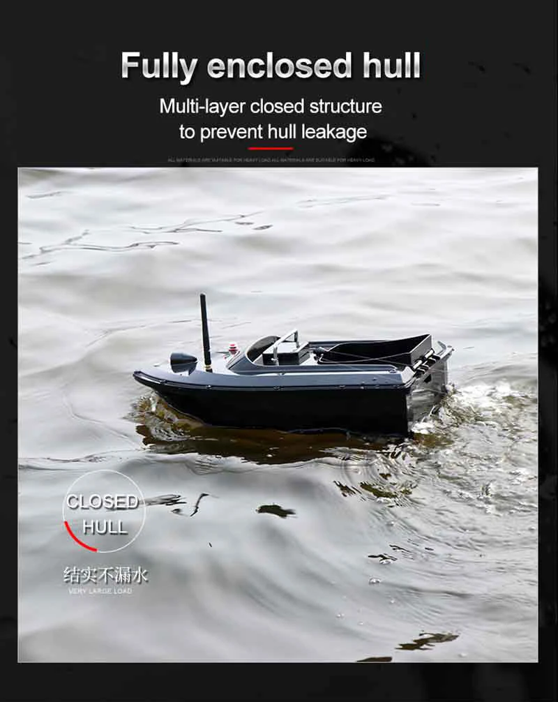 Новинка, умная радиоуправляемая лодка-приманка, игрушка, двойной мотор, рыболокатор, лодка с дистанционным управлением, Маленькая рыбацкая лодка, корабль, катер для быстрой рыбалки, Pesca