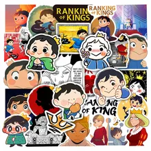 

50Pcs/Set Cartoon King Ranking Pojcak Graffiti Stickers Suitcase Ipad Car Waterproof Stickers The Ranking of Kings Cute Pegatina