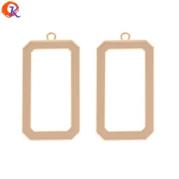 

Cordial Design 50Pcs 21*41MM Jewelry Accessories/Earring Connectors/Rectangle Shape/Earring Making/Hand Made/Earring Findings
