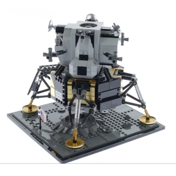 

60003 1112pcs Creator Series Apollo 11 Lunar Lander Set Building Blocks Bricks Model Compatible 10266 Gifts Toys For Children