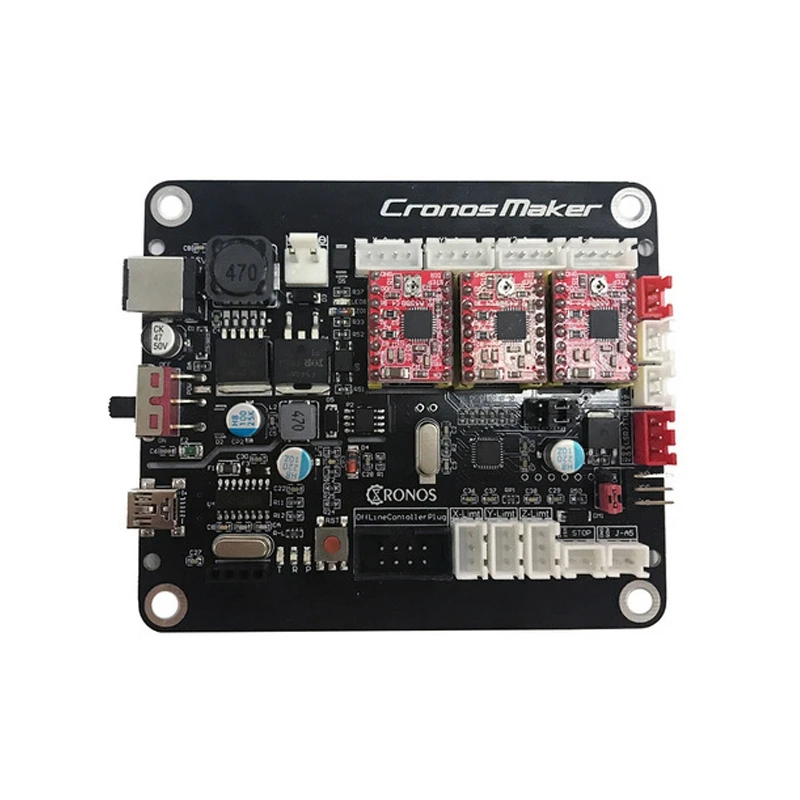 2019 New Usb Controller TTL PWM CNC Laser 3 Axis Driver Stepper Motor Control DIY CNC Machine Part