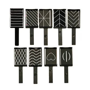 

11pcs/set Black Bottle Cat Eyes Magnet Powder UV Gel Nail Polish Nail Art Nail Gel Polish Magnetic Effect Dropshipping