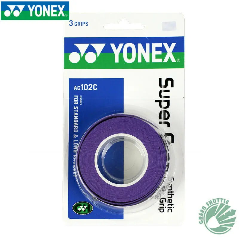 Yonex ракетка Спорт Аксессуары для бадминтона AC102C Профессиональный 3 ручки - Цвет: AC102C-240